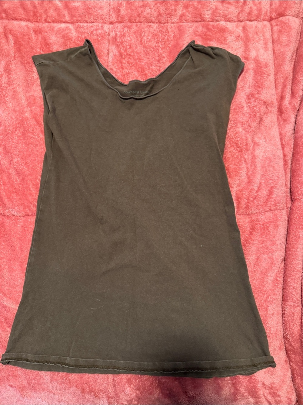 Classic Black Scoop Neck Tank Top